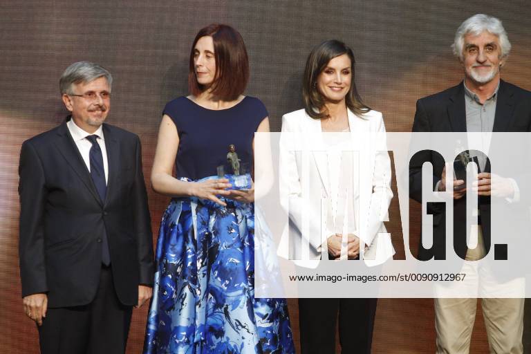 The queen Letizia Ortiz attend the delivery of awards of childrens literature Barco de Vapor y Gran Angular Photo Jose Cuesta 261 Cordon Press Cordon Press Press JosexCuesta