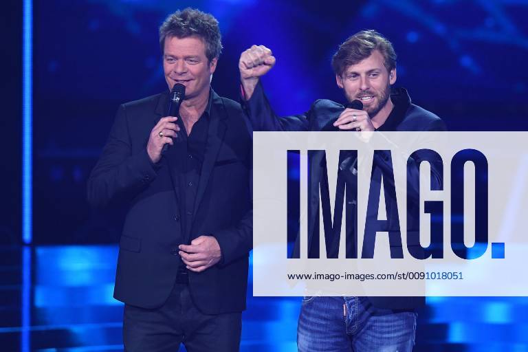 Deutschland sucht den Superstar Finale am 27.04.2019 in den MMC Studios in Köln Oliver Geissen und Nick Ferretti