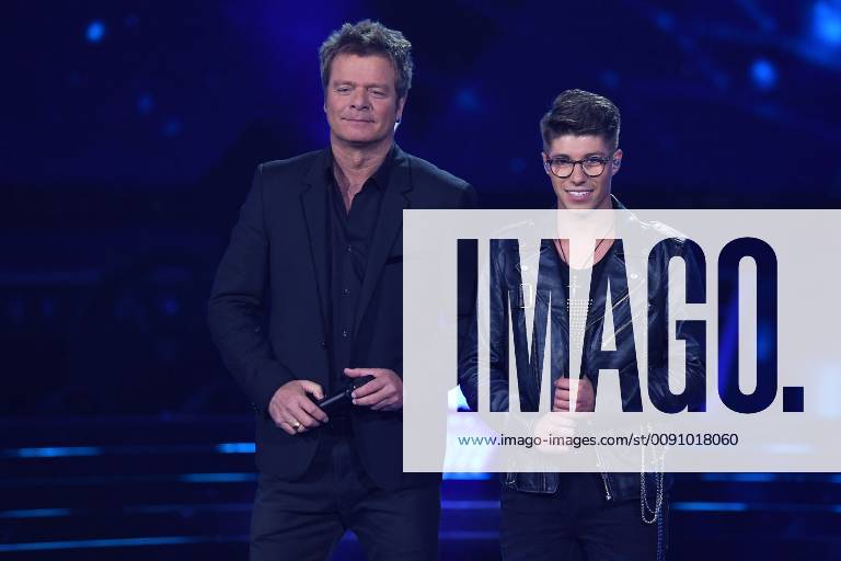 Deutschland sucht den Superstar Finale am 27.04.2019 in den MMC Studios in Köln Oliver Geissen und Davin Herbrüggen