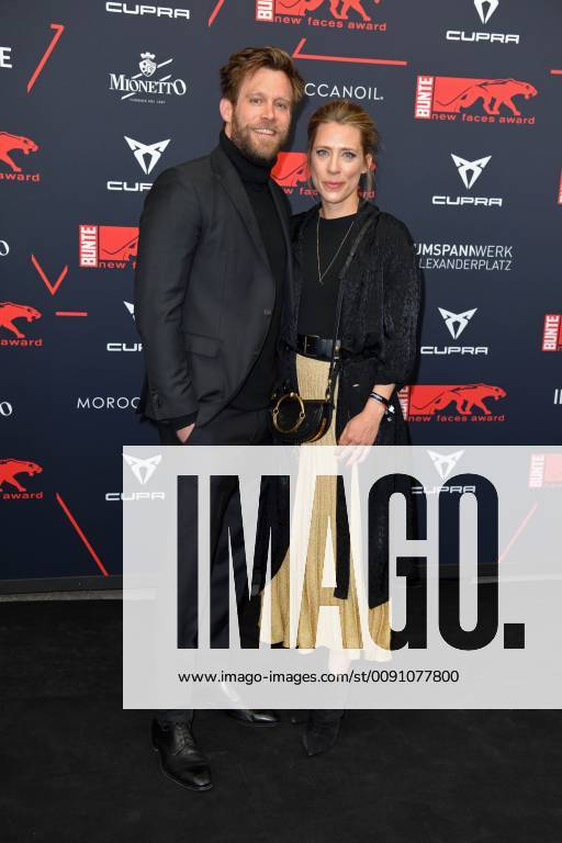 Ken Duken mit Ehefrau Marisa Leonie Bach beim BUNTE New Faces Award Film im Umspannwerk in Berlin am 02.05.2019