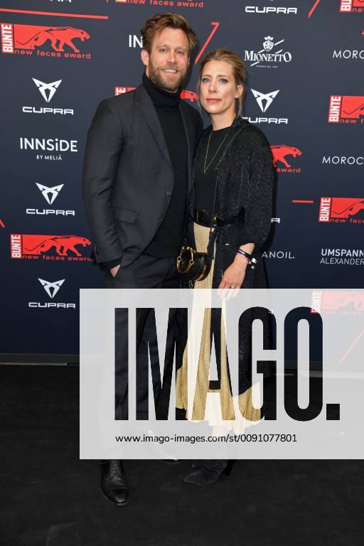 Ken Duken mit Ehefrau Marisa Leonie Bach beim BUNTE New Faces Award Film im Umspannwerk in Berlin am 02.05.2019