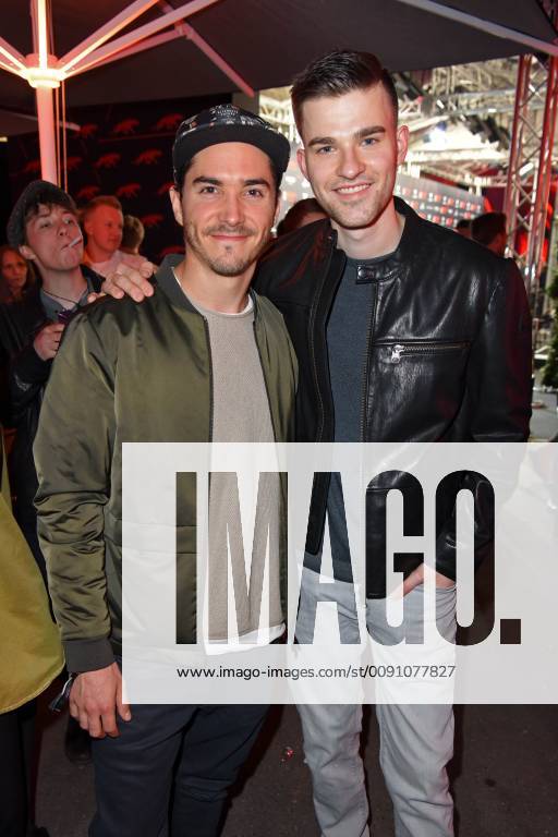 Francois Goeske, Patrick Moelleken beim BUNTE New Faces Award Film im Umspannwerk in Berlin am 02.05.2019