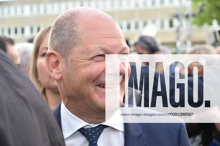 Bundesfinanzminister Olaf Scholz (SPD) am Freitag (3.5.2019) in Saarbrücken beim Eurpa-Wahlkampfauftakt der SPD.