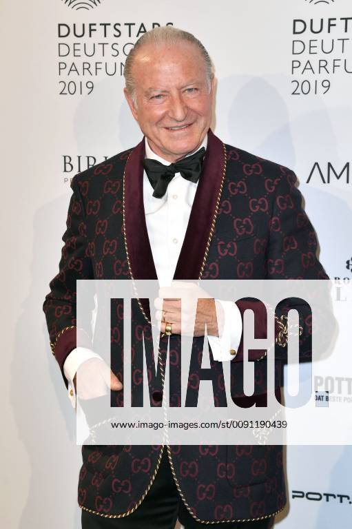 Alberto Morillas bei der 27. Verleihung des Deutschen Parfumpreises Duftstars 2019 auf der Rheinterrasse Düsseldorf. Düsseldorf