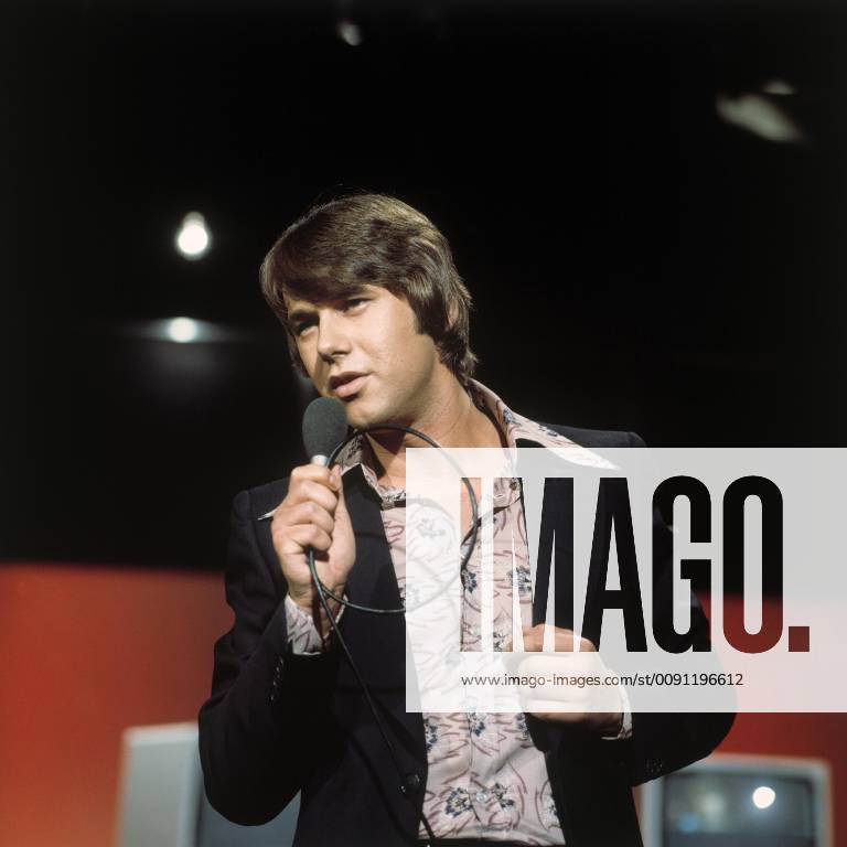 ROLAND KAISER in der ZDF-Musiksendung Disco , 1975.,