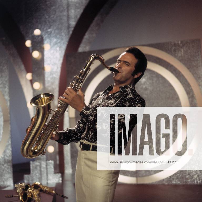 MAX GREGER Jazz-Saxophonist und Bandleader MAX GREGER, 1979. kpa Grimm,