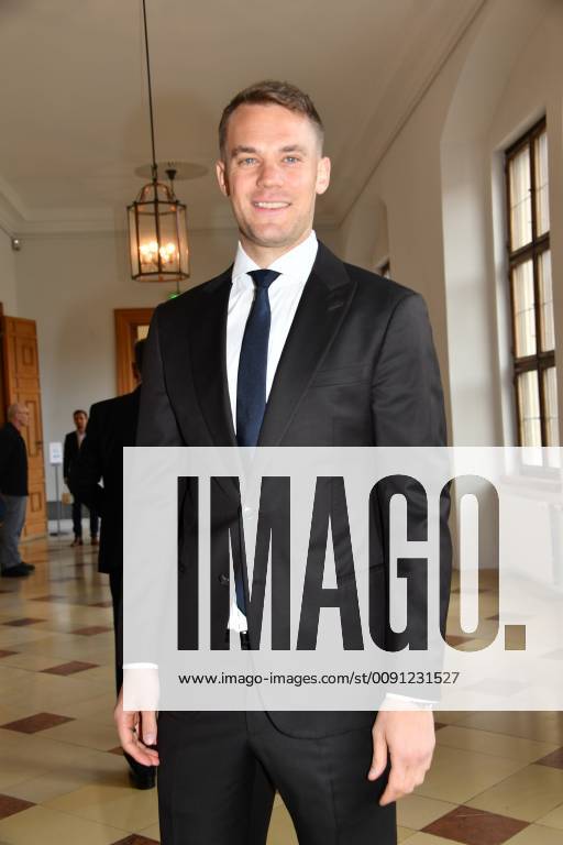 Manuel Neuer Verleihung der Sozialmedaille Bayerische Staatsmedaille für soziale Verdienste Max-Joseph-Saal Residenz München 13. Mai 2019