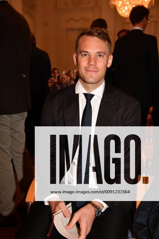 Manuel Neuer Verleihung der Sozialmedaille Bayerische Staatsmedaille für soziale Verdienste Max-Joseph-Saal Residenz München 13. Mai 2019