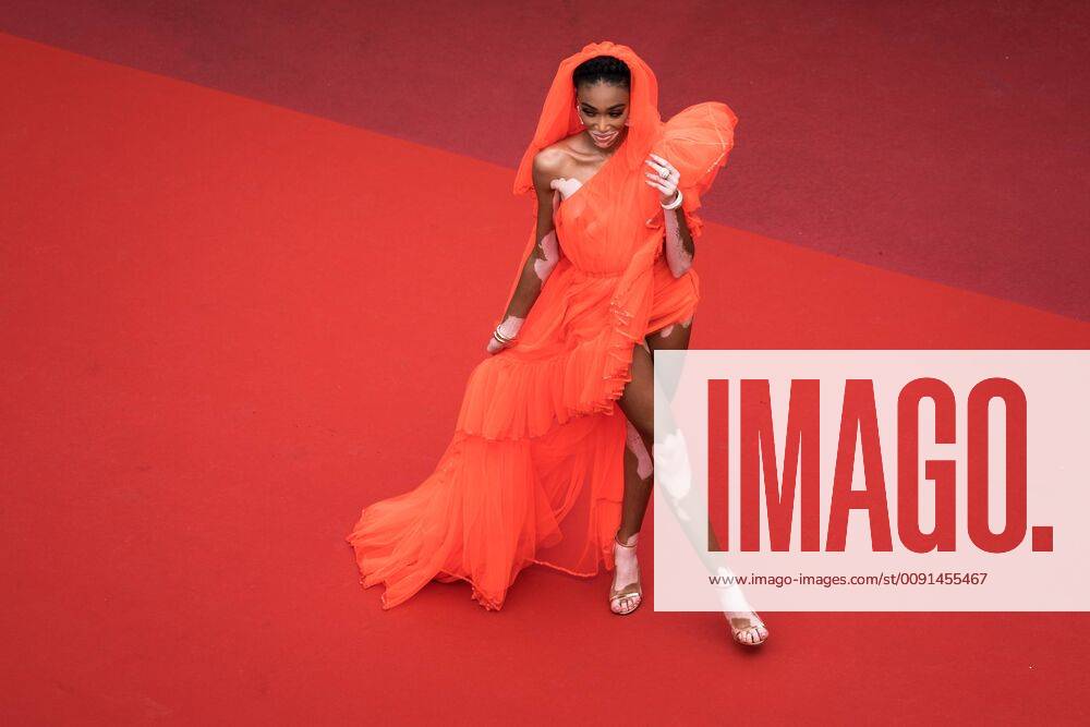 72eme Festival International du Film de Cannes. Montée des marches du film Once upon a time ... in hollywood depuis la terrasse du palais. 72th International Cannes Film Festival. Red Carpet for Once upon a time ... in hollywood movie from the rooftop. 239648 2019-05-21 Cannes France Winnie, Harlow, Brown-Young, Chantelle