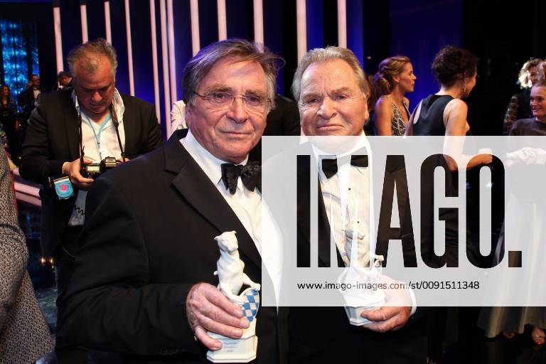Fritz Wepper mit Bruder Elmar Wepper, Bayerischer Fernsehpreis 2019 im Prinzregententheater in Muenchen am 25.05.2019