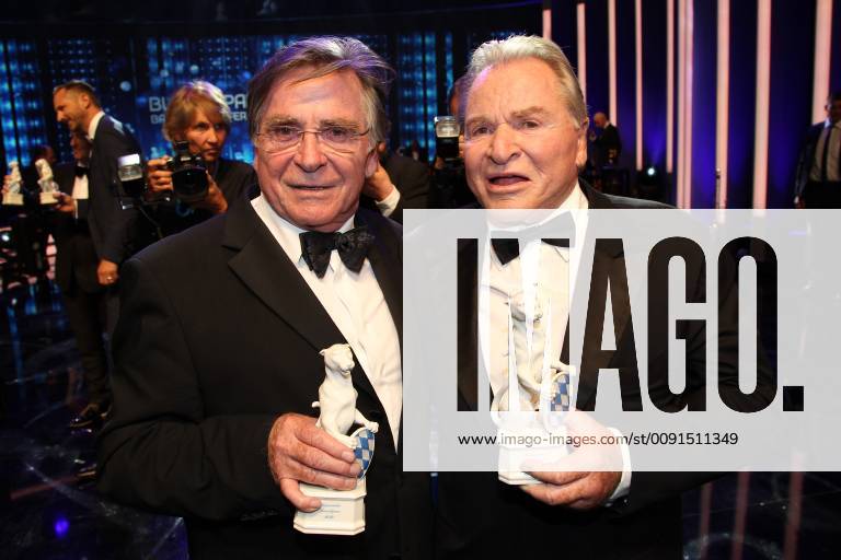Fritz Wepper mit Bruder Elmar Wepper, Bayerischer Fernsehpreis 2019 im Prinzregententheater in Muenchen am 25.05.2019