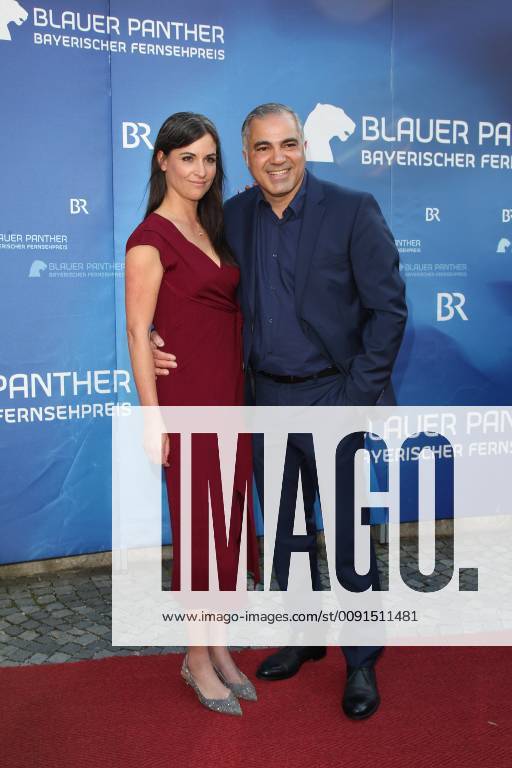 Aiman Abdallah mit Ehefrau Sabine, Bayerischer Fernsehpreis 2019 im Prinzregententheater in Muenchen am 25.05.2019