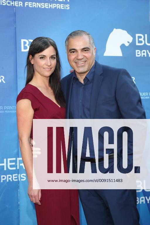 Aiman Abdallah mit Ehefrau Sabine, Bayerischer Fernsehpreis 2019 im Prinzregententheater in Muenchen am 25.05.2019