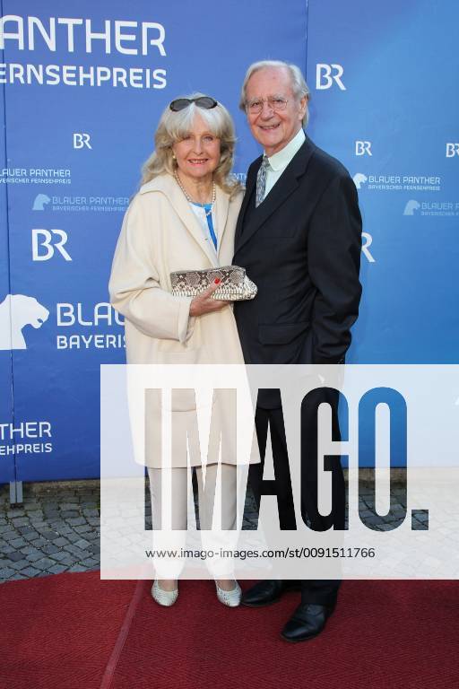 Wilfried Kraus mit Ehefrau Wera, Bayerischer Fernsehpreis 2019 im Prinzregententheater in Muenchen am 25.05.2019