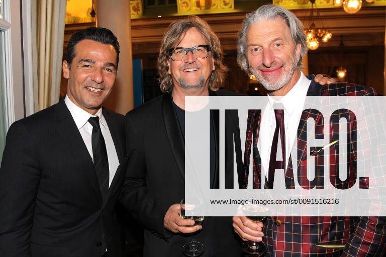 Erol Sander, Martin Krug und Rufus Beck bei der Verleihung vom Bayerischen Fernsehpreis am 24.05.2019 im Prinzregententheater in München Bayerischer Fernsehpreis 2019 in Muenchen
