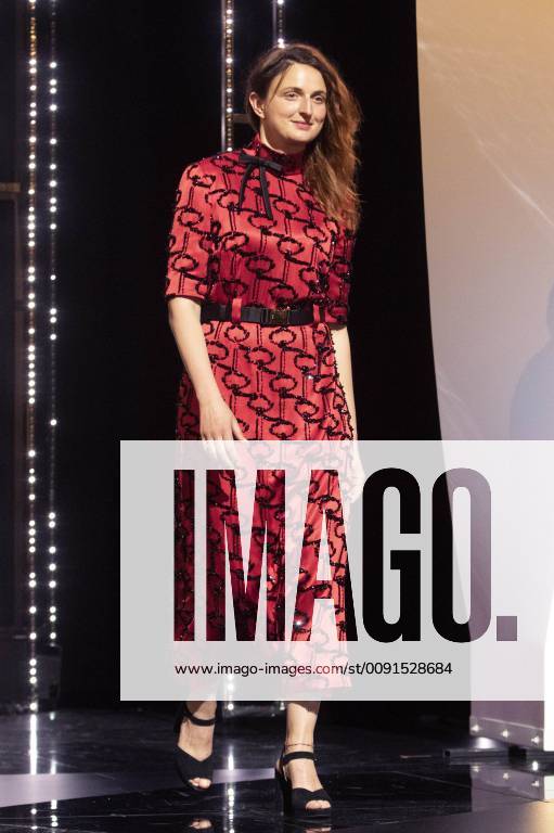Alice Rohrwacher at the award ceremony during the 72nd Cannes Film Festival at the Palais des Festivals on May 25, 2019 in Cannes, France