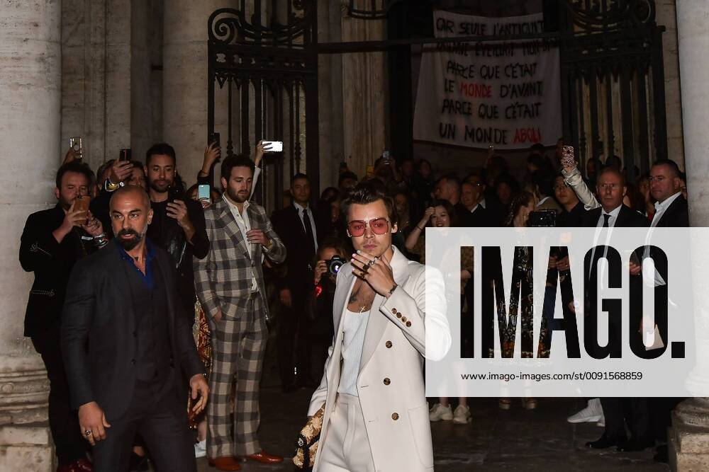 Entertainment Themen der Woche KW22 Rome, Gucci Parade at the Capitoline Museums. In the photo: Harry Styles