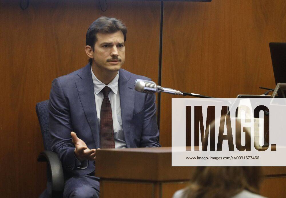 Los Angeles, California , U.S. - ASHTON KUTCHER testifies in the murder trial of alleged serial killer Michael Gargiulo at Los Angeles Superior Court. Los Angeles U.S. - ZUMAz168 20190529_new_z168_001
