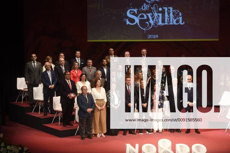 The singer Alejandro Sanz receives the gold medal of the city of Seville that names him as an adopted son, Thursday, May 30, 2019 Cordon Press