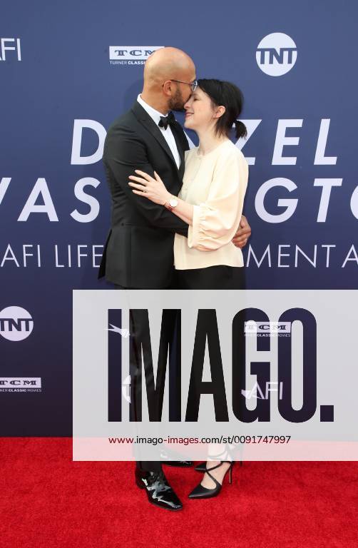 HOLLYWOOD, CA - JUNE 6: Keegan-Michael Key, Elisa Pugliese, at The American Film Institute s 47th Life Achievement Award Gala Tribute To Denzel Washington at the Dolby Theatre in Hollywood, California on June 6, 2019.