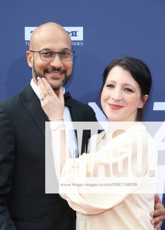 HOLLYWOOD, CA - JUNE 6: Keegan-Michael Key, Elisa Pugliese, at The American Film Institute s 47th Life Achievement Award Gala Tribute To Denzel Washington at the Dolby Theatre in Hollywood, California on June 6, 2019.