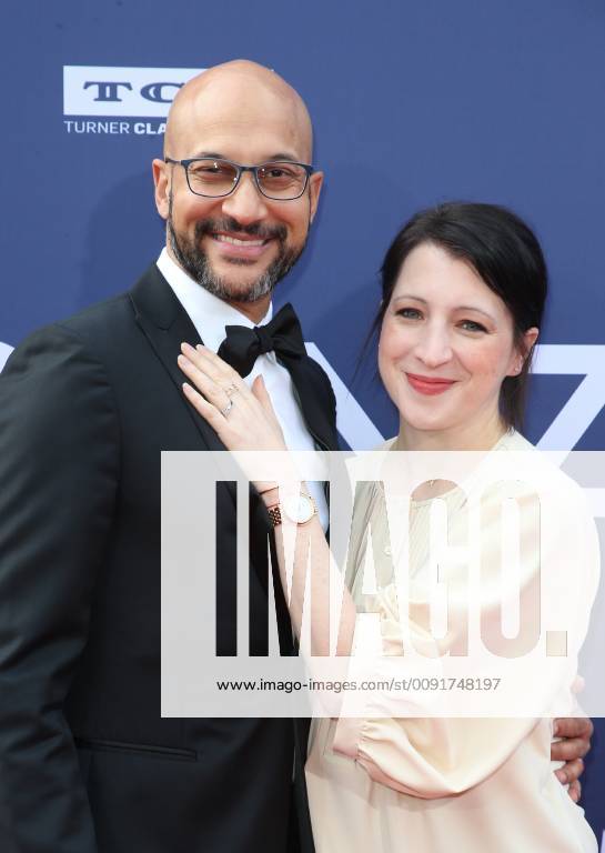 HOLLYWOOD, CA - JUNE 6: Keegan-Michael Key, Elisa Pugliese, at The American Film Institute s 47th Life Achievement Award Gala Tribute To Denzel Washington at the Dolby Theatre in Hollywood, California on June 6, 2019.
