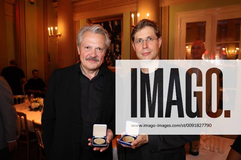 Verleihung der Marietta und Friedrich Torberg Medaille Wien, Theater in der Josefstadt, 12. 06. 2019 Herbert FÖTTINGER, Daniel KEHLMANN