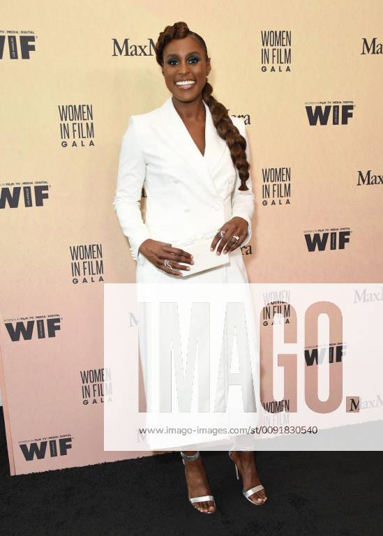Beverly Hills, California - Issa Rae. Women In Film Annual Gala 2019 Presented By Max Mara held at Beverly Hilton Hotel. Photo Credit: Birdie Thompson AdMedia 241683 2019-06-12 California Beverly Hills Etats-Unis