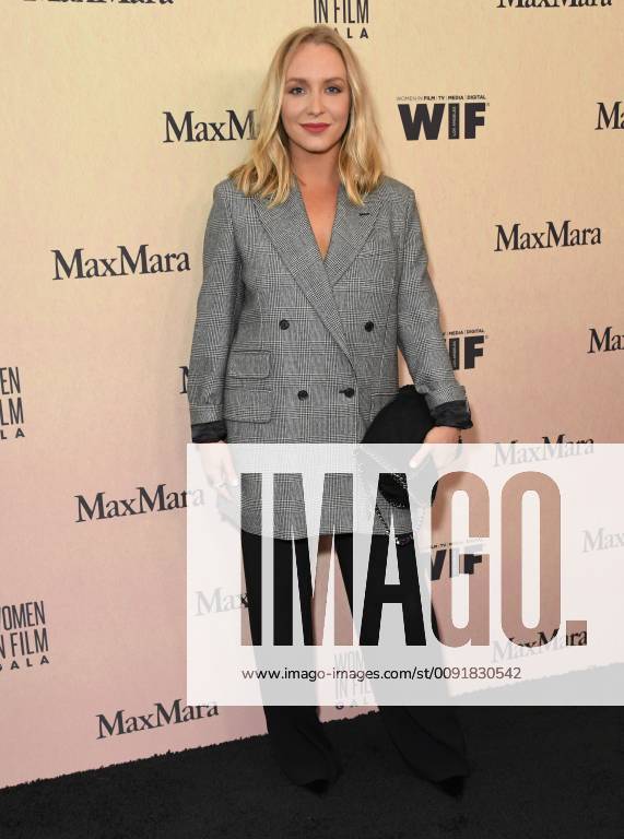 Beverly Hills, California - Annie Starke. Women In Film Annual Gala 2019 Presented By Max Mara held at Beverly Hilton Hotel. Photo Credit: Birdie Thompson AdMedia 241683 2019-06-12 California Beverly Hills Etats-Unis