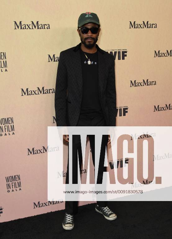 Beverly Hills, California - Lakeith Stanfield. Women In Film Annual Gala 2019 Presented By Max Mara held at Beverly Hilton Hotel. Photo Credit: Birdie Thompson AdMedia 241683 2019-06-12 California Beverly Hills Etats-Unis