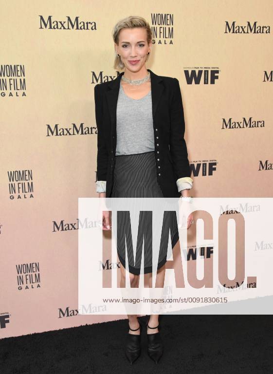 Beverly Hills, California - Katie Cassidy. Women In Film Annual Gala 2019 Presented By Max Mara held at Beverly Hilton Hotel. Photo Credit: Birdie Thompson AdMedia 241683 2019-06-12 California Beverly Hills Etats-Unis
