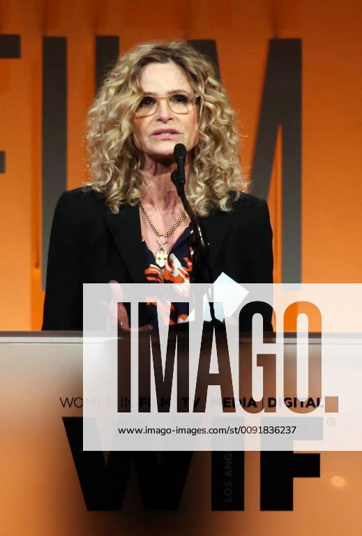BEVERLY HILLS, CA - JUNE 12: Kyra Sedgwick, at the 2019 Women In Film Annual Gala_Inside at the Beverly Hilton Hotel in Beverly Hills, California on June 12, 2019.