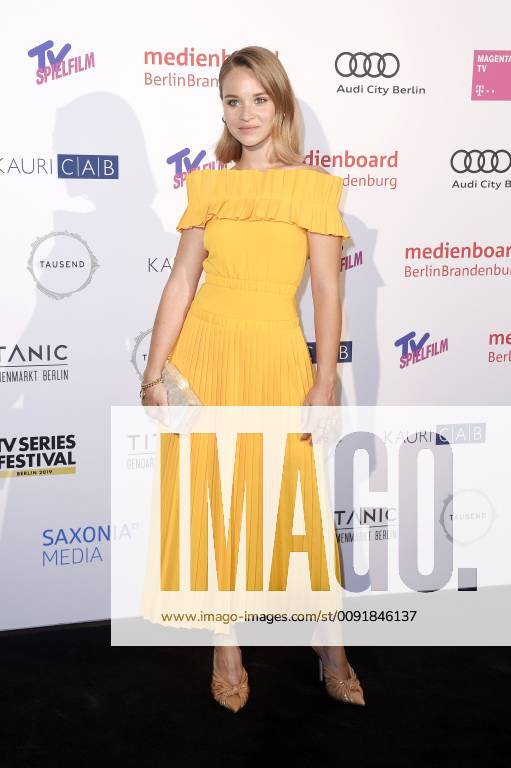 Sonja Gerhardt bei der Verleihung des Berlin Series Award 2019 im Titanic Hotel Gendarmenmarkt. Berlin
