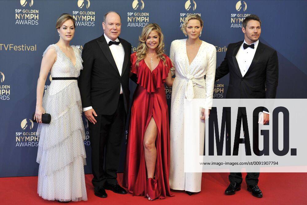 Entertainment Themen der Woche KW25 Annika Noelle - Prince Albert II de Monaco - Denise Richards - Princesse Charlene de Monaco - Scott Clifton CELEBRITES: 59eme Festival TV de Monte Carlo - Photocall ceremonie de cloture - 18 06 2019 NorbertScanella PanoramiC