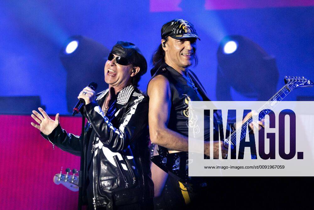 Copenhell 2019. Den tyske gruppe Scorpions spiller paa Helviti Scenen under Copenhell 2019 heavy metal festivalen loerdag den 22. juni 2019 paa Refshaleoeen i Koebenhavn. , Copenhagen