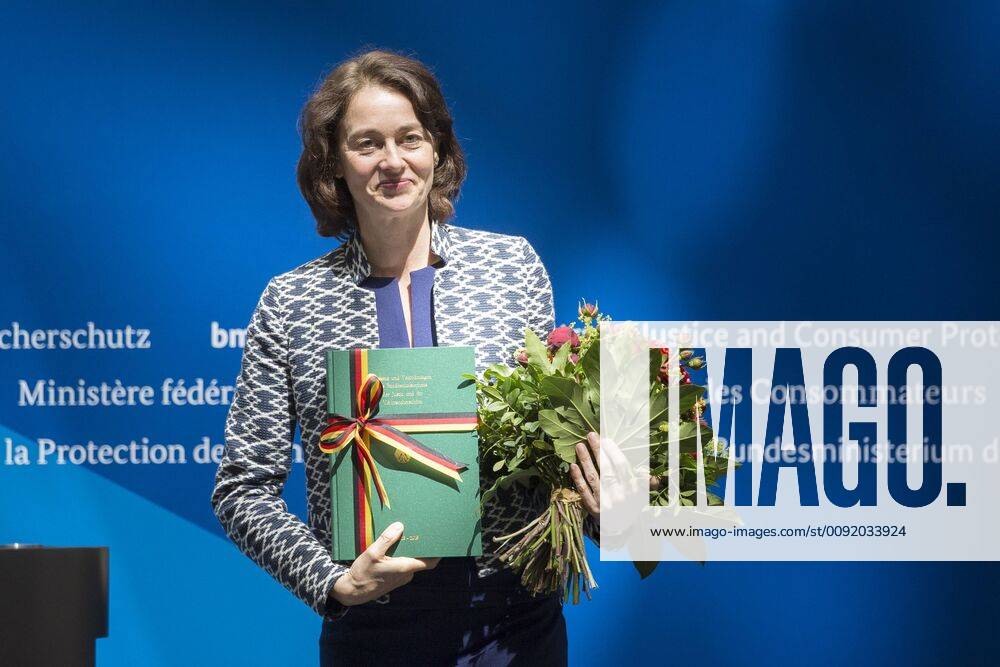 Katarina Barley, Bundesministerin a.D., aufgenommen im Rahmen der Amtsuebergabe im Bundesministerium fuer Justiz und Verbraucherschutz in Berlin, 27.06.2019. Berlin Germany
