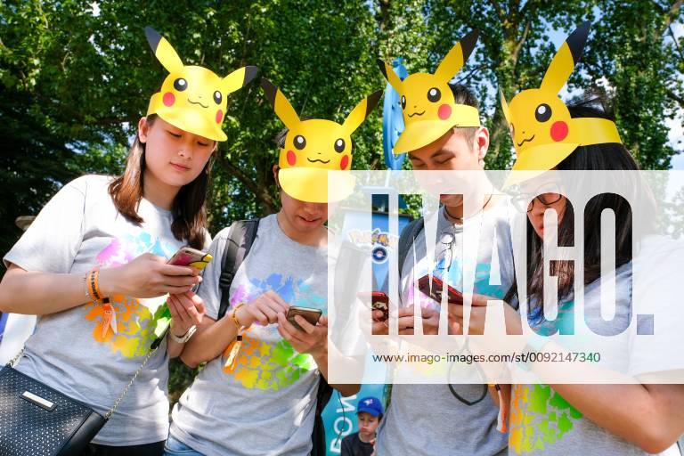 Dortmund, July 05, 2019: Players attend Pokemon Go Fest at Dortmund Westfalenpark on July 05, 2019. Mobile game developer Niantic held the four-day Pokemon Go Fest in Dortmund from Thursday to Sunday, with thousands of players attending the event - POKEMON GO Festival im Dortmunder Westfalenpark vom 4.7. bis 7.7.2019. Dortmund, Deutschland