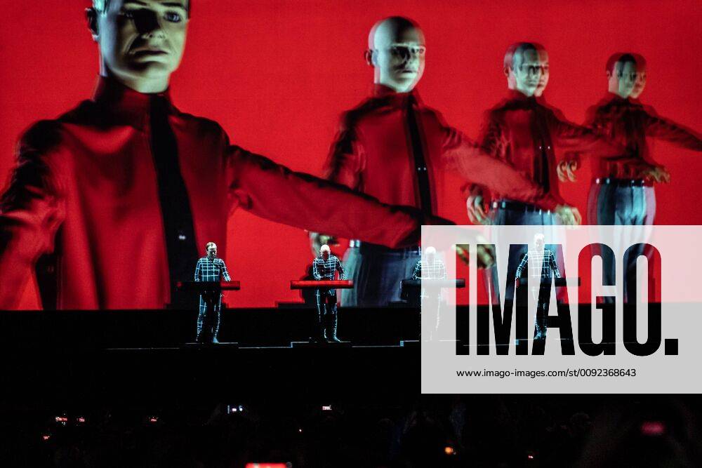 German electronic pioneers Kraftwerk Perfoming at the Bluedot Science. and music festival , Jodrell bank, Cheshire UK - ZUMAp211 20190720_zap_p211_004