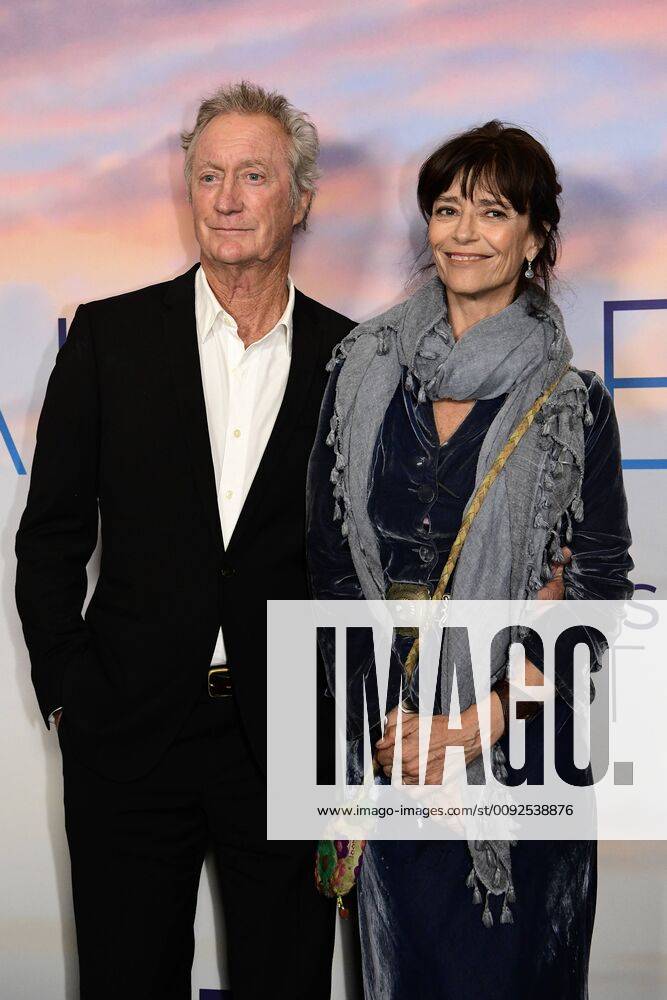 PALM BEACH PREMIERE, (L-R) Actor Bryan Brown and wife actress Rachel Ward are seen during the premiere of the Australian film Palm Beach, at the Cremorne Orpheum, Sydney, Thursday, August 1, 2019. ( NO ARCHIVING, , NO USE IN BOOKS WITHOUT CONSENT Sydney NSW AUSTRALIA