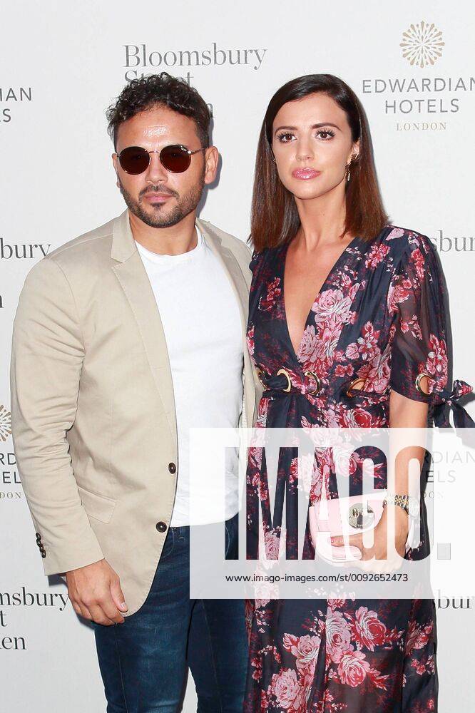 Ryan Thomas and Lucy Mecklenburgh attend the Bloomsbury Street Kitchen VIP Opening Party in London. AUGUST 8th 2019 GBHx192861