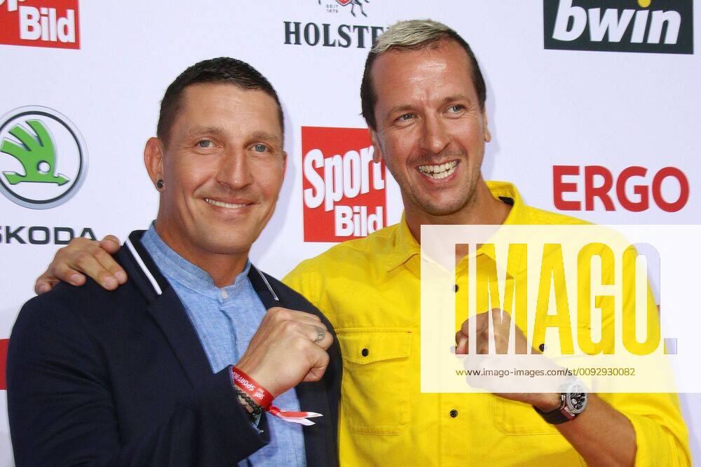 Stefan Kretzschmar und Pascal Hens bei der Verleihung vom Sport Bild Award am 19.08.2019 in Hamburg Sport Bild Awards 2019 Verleihung in Hamburg