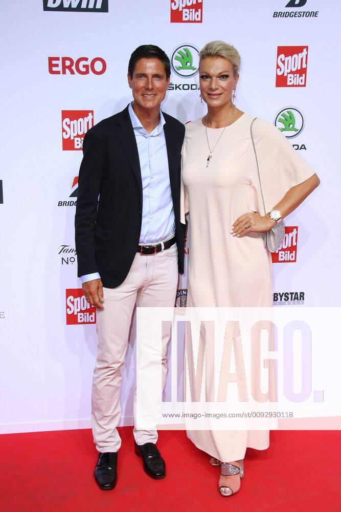 Maria Höfl-Riesch und ihr Ehemann Marcus Hoefl bei der Verleihung vom Sport Bild Award am 19.08.2019 in Hamburg Sport Bild Awards 2019 Verleihung in Hamburg