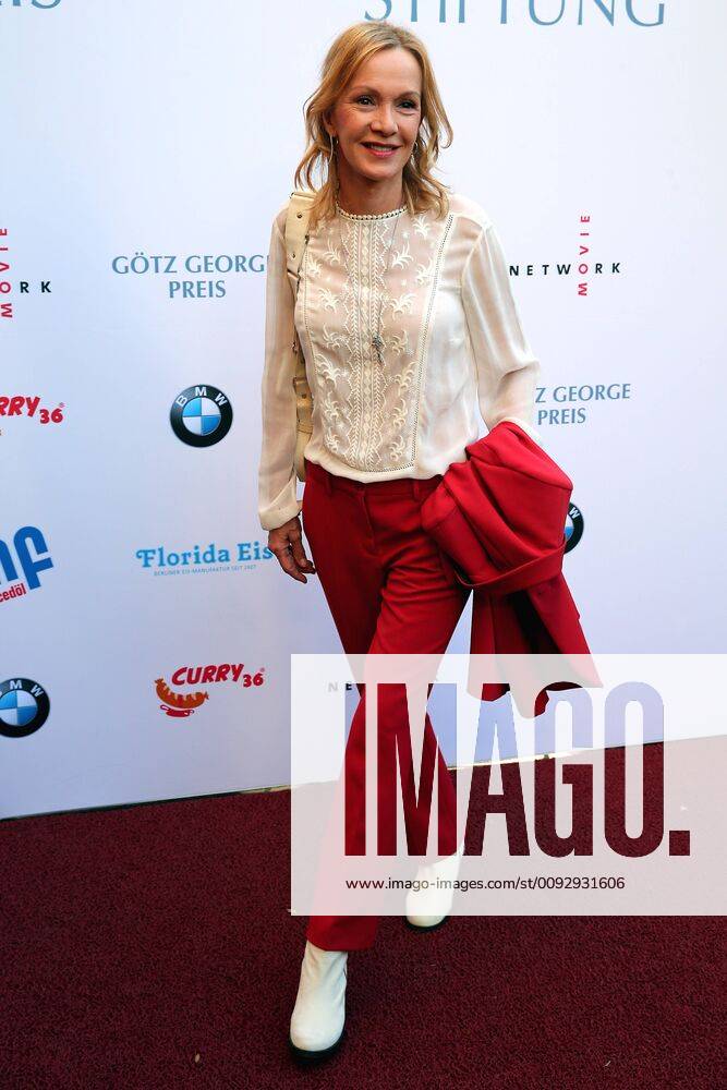 Vergabe GOETZ GEORGE PREIS 2019 Katja Flint am Roten Teppich zur Verleihung vom GOETZ GEORGE PREIS am 19. August 2018 in der Astor Film Lounge. Der dotierte Preis soll an dieses Lebenswerk von Goetz George erinnern. Berlin Charlottenburg Berlin Deutschland