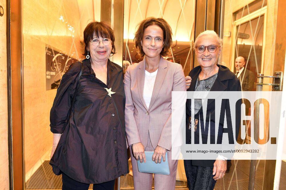 Monika Hansen, Claudia Michelsen und Eleonore Weisgerber bei der Verleihung des Götz George Preises 2019 in der Astor Film Lounge. Berlin