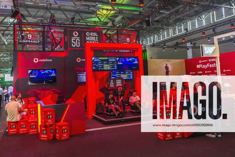 Computerspielemesse gamescom am Dienstag, 20. August 2019 in Köln. Vodafone 5G ESL Open gamescom 2019