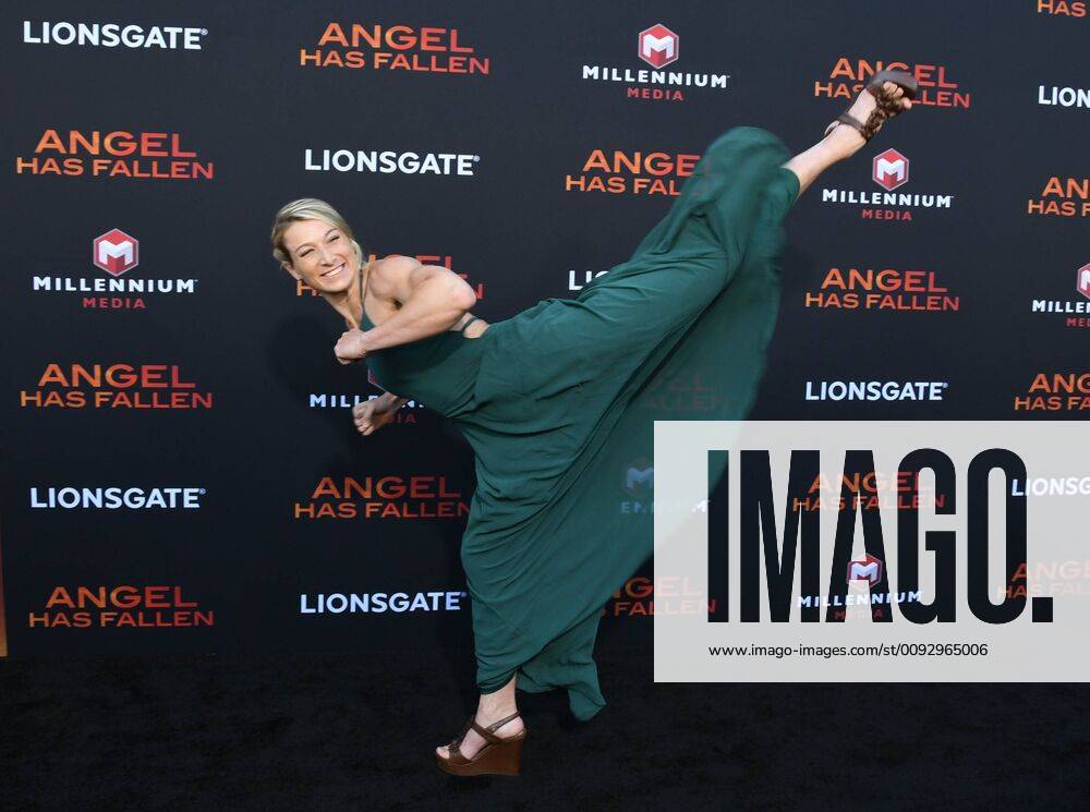 Entertainment Themen der Woche KW34 20 August 2019 - Westwood, California - Jessie Graff. Angel Has Fallen Los Angeles Premiere held at Regency Village Theater. Photo Credit: Birdie Thompson AdMedia 244049 2019-08-20 California Westwood Etats-Unis