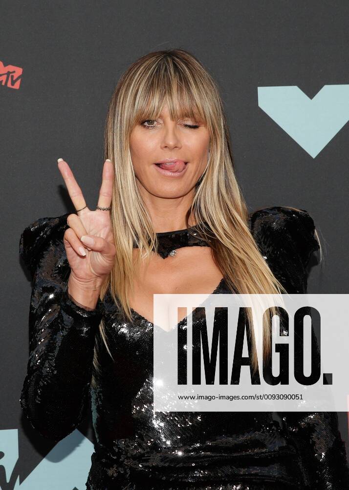 Heidi Klum arrives on the red carpet at the 36th annual MTV Video Music Awards at the Prudential Center in Newark, NJ on Monday, August 26, 2019. NJP20190826524 JOHNxANGELILLO