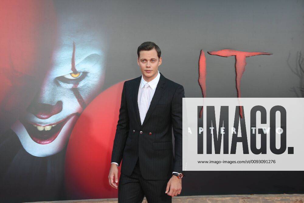 Los Angeles, CA -Aug 26:Bill Skarsgard attends WORLD PREMIERE of It Chapter Two in Los Angeles CA on August 26 2019