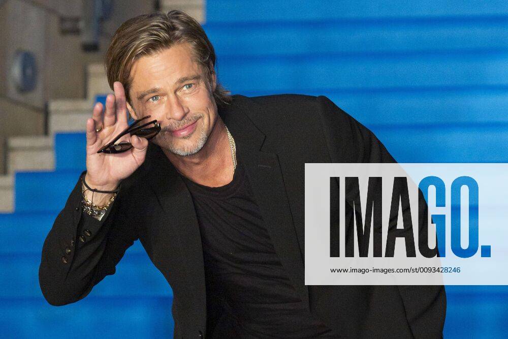 American actor Brad Pitt greets fans during the Japan Premiere for the movie Ad Astra at TOHO Cinemas in Roppongi Hills. The film will be released in Japan on September 20. Tokyo Japan - ZUMAm191 20190913_zap_m191_004