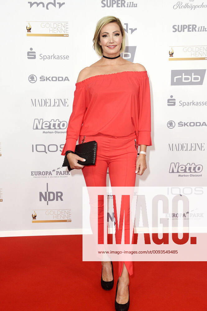 Tanja Lasch bei der 25. Verleihung der Goldenen Henne 2019 in der Leipziger Messe. Leipzig